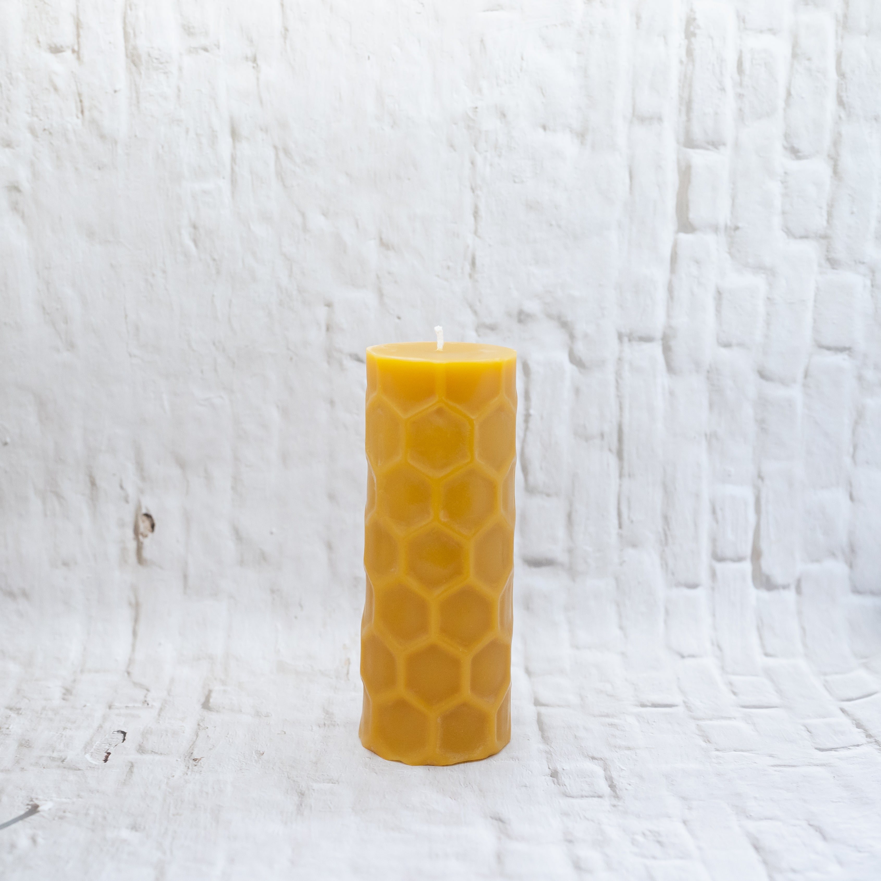 Balance | Hexagon Beeswax Pillar Candle