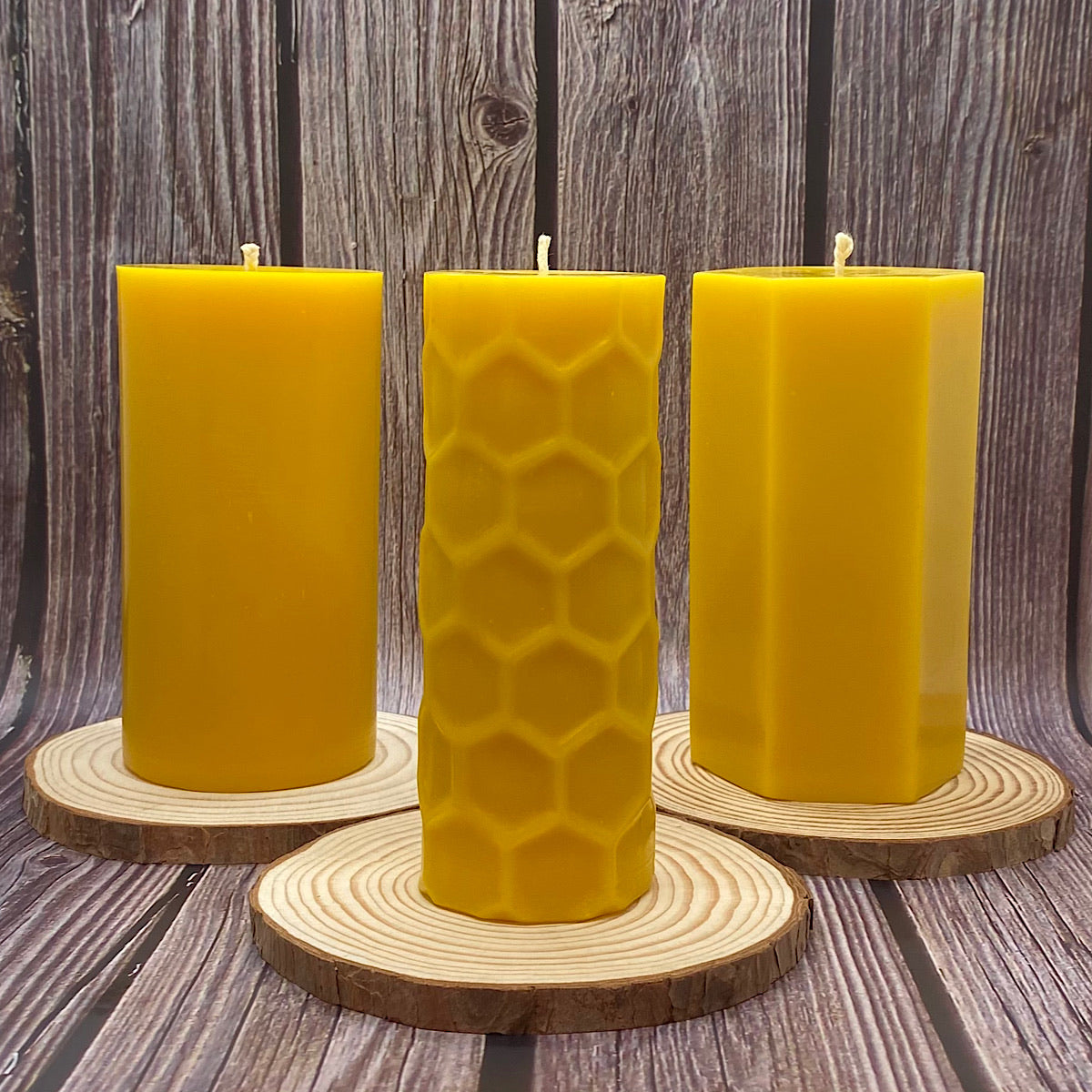 Beeswax candle, best winter candles, Intention candle, slow burning, wedding candle, natural candles, cleaning burning, yellow candle, self-care, scent free, natural deodorizer, Living room décor, church candles